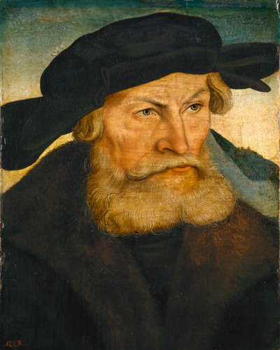 Portret van Hertog Heinrich de Vrome van Saksen (1473-1541) door Lucas Cranach the Elder